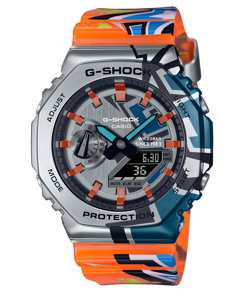  Casio G-Shock GM-2100SS-1ADR - Uy tín từ 2009, Tem vàng chống giả, Bảo hành 5 năm, Pin miễn phí trọn đời 