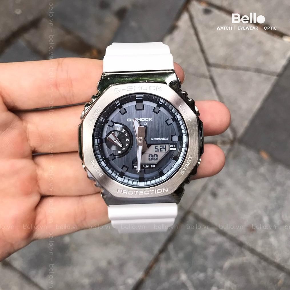  [LIMITED] Casio G-Shock GM-2100WS-7ADR - Uy tín từ 2009, Tem vàng chống giả, Bảo hành 5 năm, Pin miễn phí trọn đời 