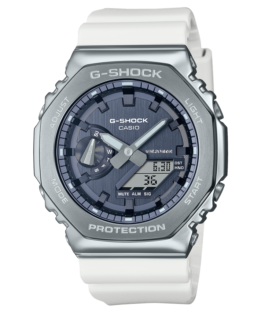  [Uy Tín Từ 2009] GM-2100WS-7ADR - Đồng hồ G-Shock Nam - Tem Vàng Chống Giả 