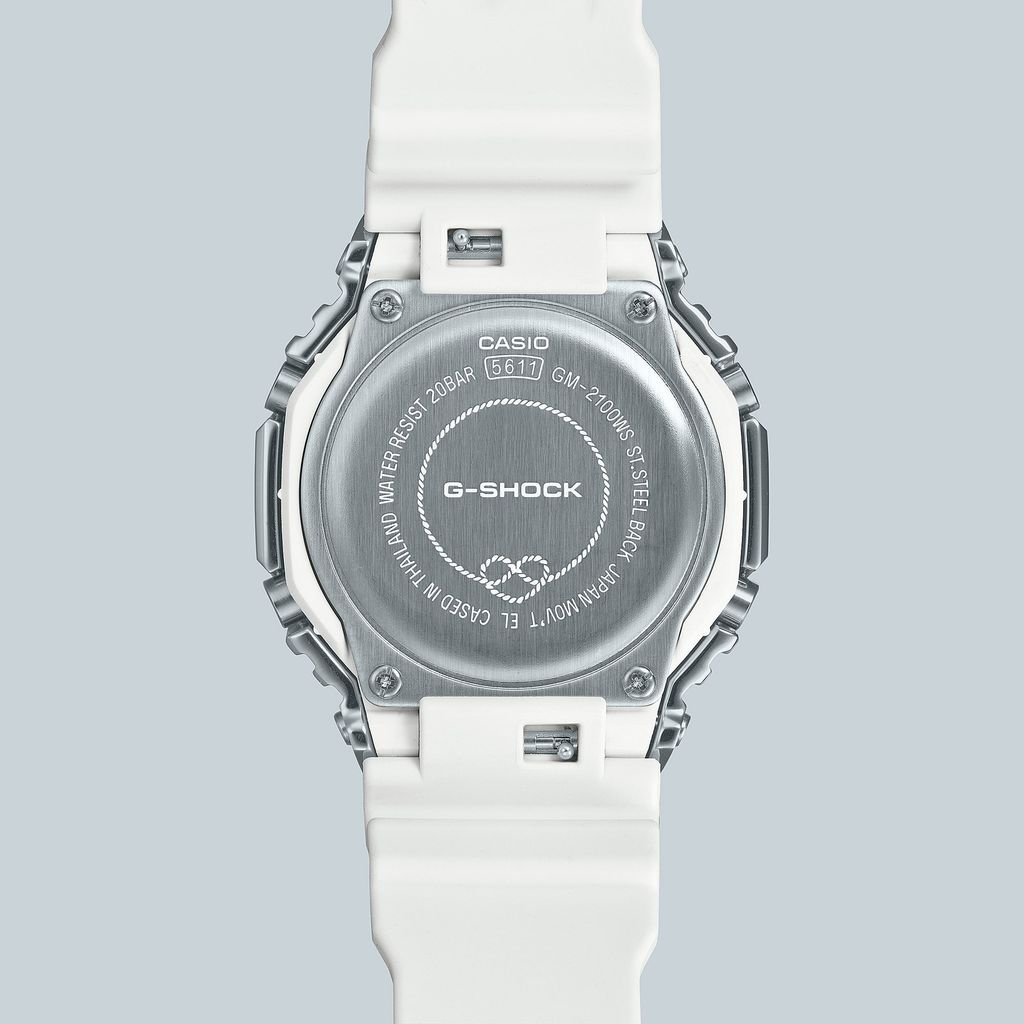  [LIMITED] Casio G-Shock GM-2100WS-7ADR - Uy tín từ 2009, Tem vàng chống giả, Bảo hành 5 năm, Pin miễn phí trọn đời 