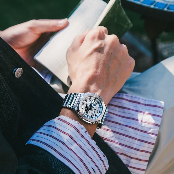  Casio G-Shock GM-2100YM-8A - Uy tín từ 2009, Tem vàng chống giả, Bảo hành 5 năm, Pin miễn phí trọn đời 