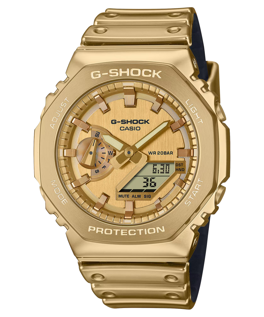  Casio G-Shock GM-2100YMG-9A9 - Uy tín từ 2009, Tem vàng chống giả, Bảo hành 5 năm, Pin miễn phí trọn đời 