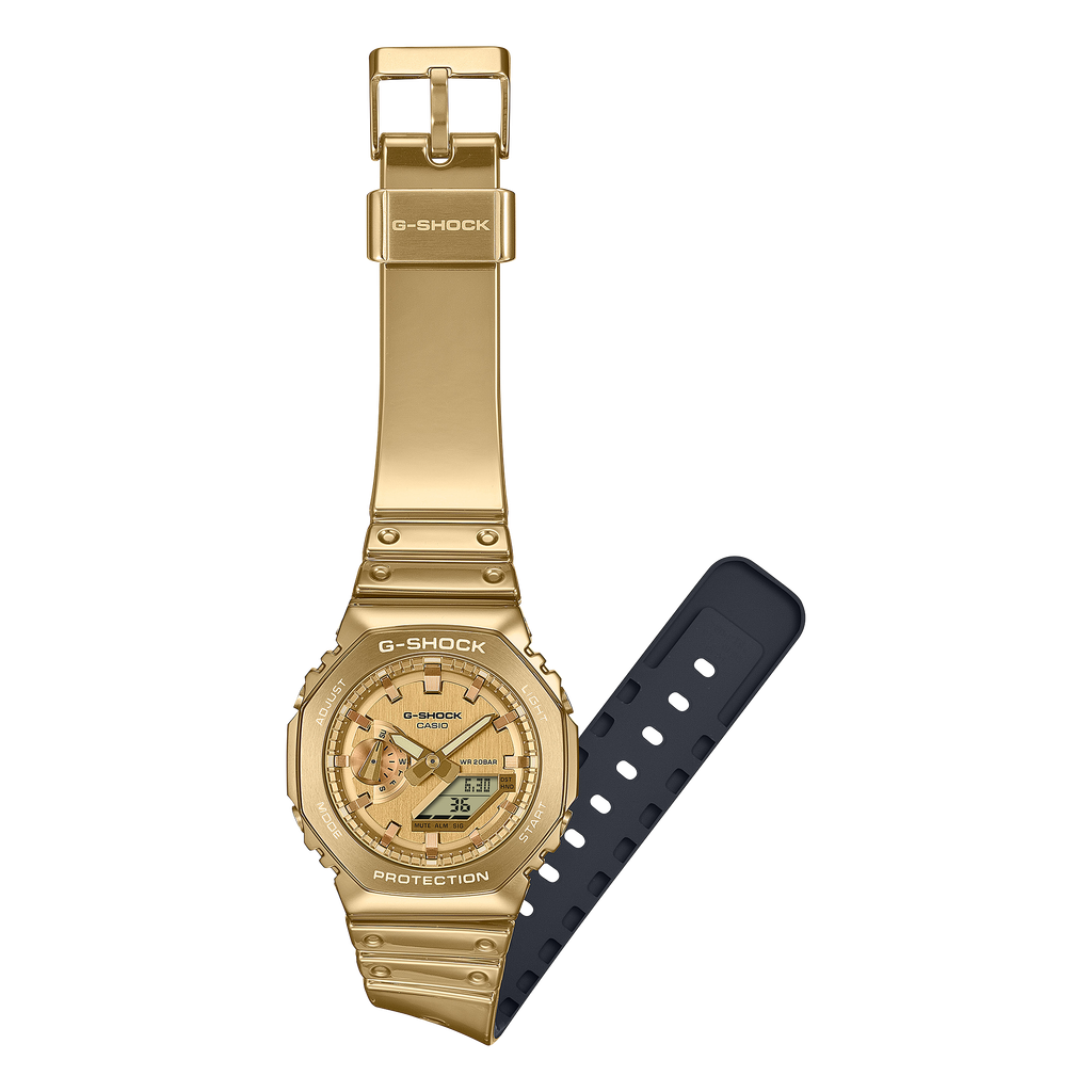  Casio G-Shock GM-2100YMG-9A9 - Uy tín từ 2009, Tem vàng chống giả, Bảo hành 5 năm, Pin miễn phí trọn đời 