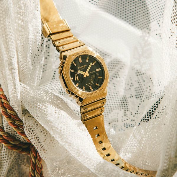  Casio G-Shock GM-2100YMG-9A - Uy tín từ 2009, Tem vàng chống giả, Bảo hành 5 năm, Pin miễn phí trọn đời 