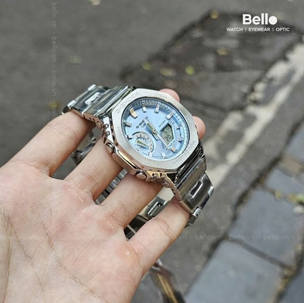  Casio G-Shock GM-2110D-2A - Uy tín từ 2009, Tem vàng chống giả, Bảo hành 5 năm, Pin miễn phí trọn đời 