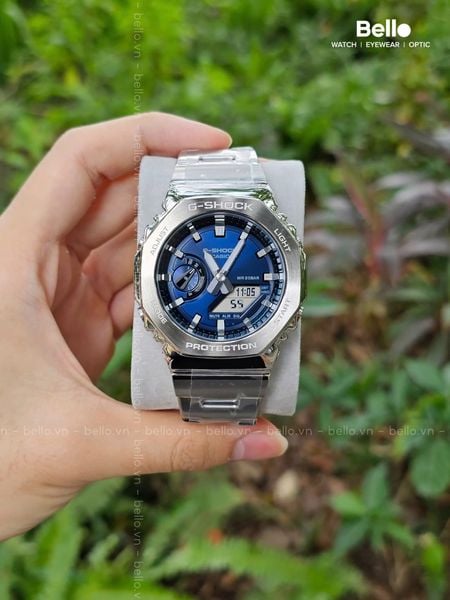  Casio G-Shock GM-2110D-2B - Uy tín từ 2009, Tem vàng chống giả, Bảo hành 5 năm, Pin miễn phí trọn đời 