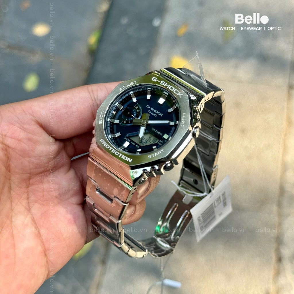  Casio G-Shock GM-2110D-2B - Uy tín từ 2009, Tem vàng chống giả, Bảo hành 5 năm, Pin miễn phí trọn đời 