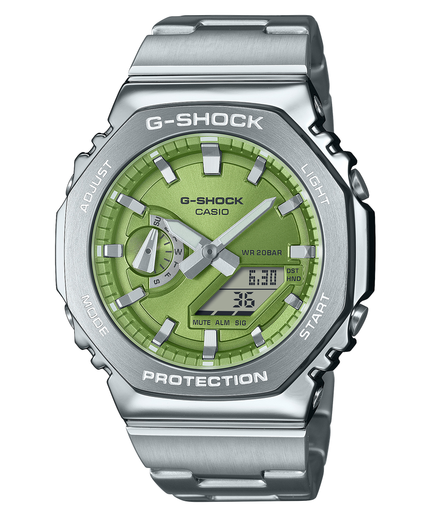  Casio G-Shock GM-2110D-3A - Uy tín từ 2009, Tem vàng chống giả, Bảo hành 5 năm, Pin miễn phí trọn đời 