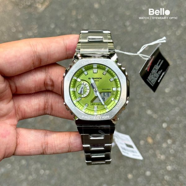  Casio G-Shock GM-2110D-3A - Uy tín từ 2009, Tem vàng chống giả, Bảo hành 5 năm, Pin miễn phí trọn đời 