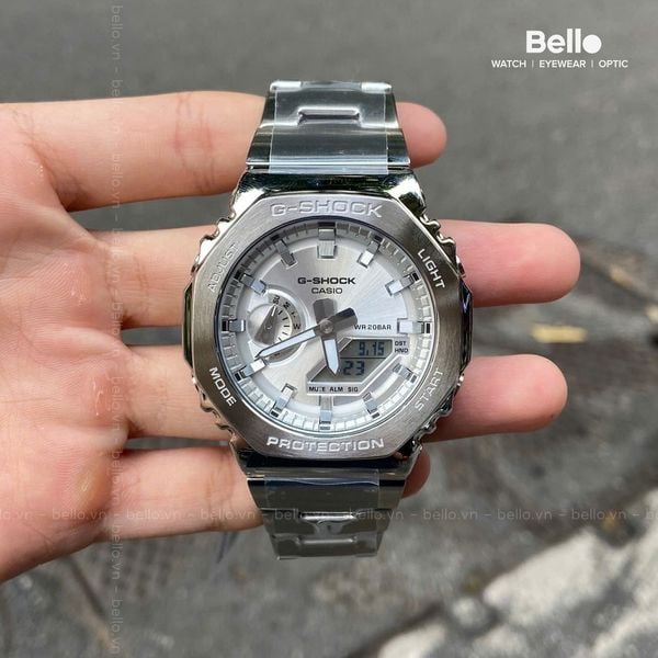  Casio G-Shock GM-2110D-7A - Uy tín từ 2009, Tem vàng chống giả, Bảo hành 5 năm, Pin miễn phí trọn đời 
