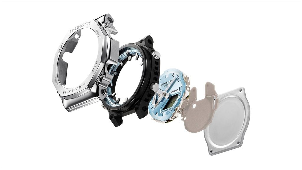  Casio G-Shock GM-2110D-2B - Uy tín từ 2009, Tem vàng chống giả, Bảo hành 5 năm, Pin miễn phí trọn đời 
