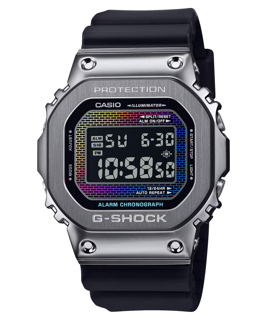 Casio G-Shock GM-5600BRW-1 - Uy tín từ 2009, Tem vàng chống giả, Bảo hành 5 năm, Pin miễn phí trọn đời 