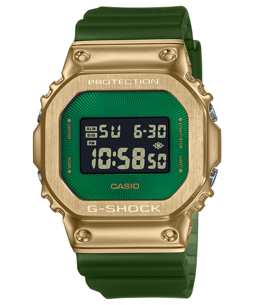  Casio G-Shock GM-5600CL-3 - Uy tín từ 2009, Tem vàng chống giả, Bảo hành 5 năm, Pin miễn phí trọn đời 