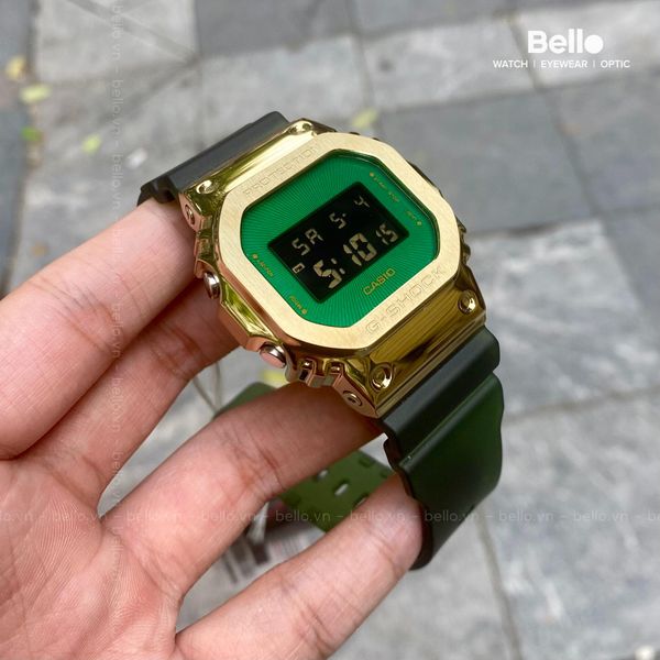  Casio G-Shock GM-5600CL-3 - Uy tín từ 2009, Tem vàng chống giả, Bảo hành 5 năm, Pin miễn phí trọn đời 