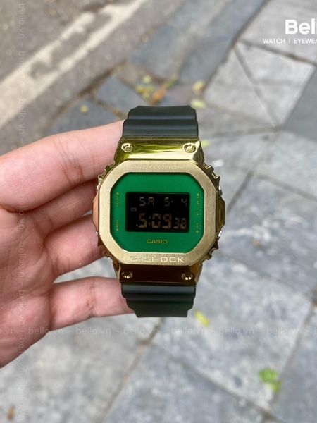 Casio G-Shock GM-5600CL-3 - Uy tín từ 2009, Tem vàng chống giả, Bảo hành 5 năm, Pin miễn phí trọn đời 