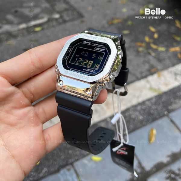  Casio G-Shock GM-5600RW-1DR - Uy tín từ 2009, Tem vàng chống giả, Bảo hành 5 năm, Pin miễn phí trọn đời 