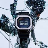 Casio G-Shock GM-5600RW-1DR - Uy tín từ 2009, Tem vàng chống giả, Bảo hành 5 năm, Pin miễn phí trọn đời 