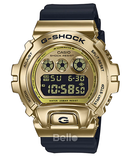  [Pin Miễn Phí Trọn Đời] GM-6900G-9 - Đồng hồ G-Shock Nam - Tem Vàng Chống Giả 