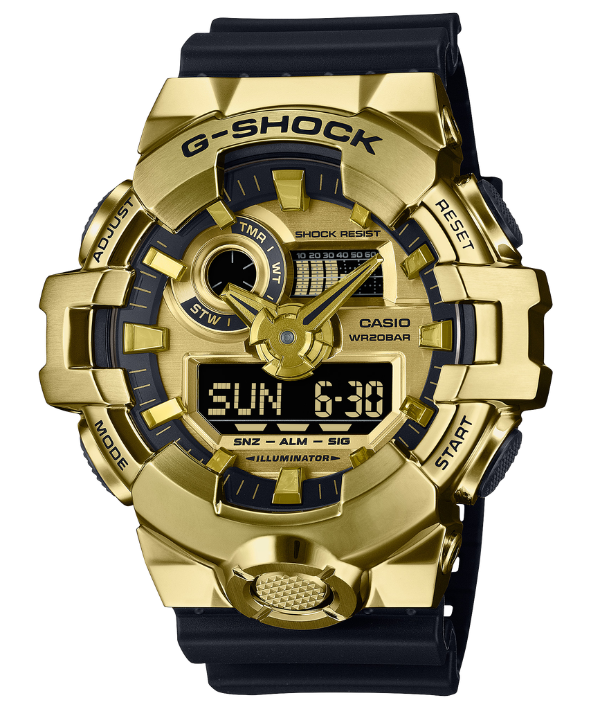  Casio G-Shock GM-700G-9A - Uy tín từ 2009, Tem vàng chống giả, Bảo hành 5 năm, Pin miễn phí trọn đời 