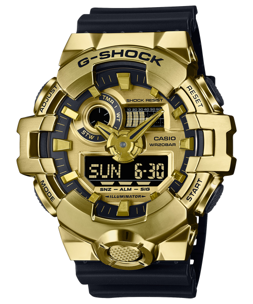  Casio G-Shock GM-700G-9A - Uy tín từ 2009, Tem vàng chống giả, Bảo hành 5 năm, Pin miễn phí trọn đời 