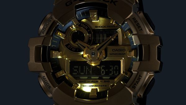  Casio G-Shock GM-700G-9A - Uy tín từ 2009, Tem vàng chống giả, Bảo hành 5 năm, Pin miễn phí trọn đời 