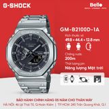 Casio G-Shock GM-B2100D-1A - Uy tín từ 2009, Tem vàng chống giả, Bảo hành 5 năm, Pin miễn phí trọn đời 