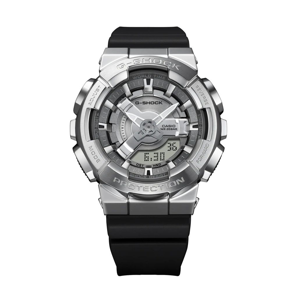  [Pin Miễn Phí Trọn Đời] GM-S110-1ADR - Đồng hồ G-Shock Nam - Tem Vàng Chống Giả 