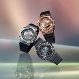  [Pin Miễn Phí Trọn Đời] GM-S110PG-1ADR - Đồng hồ G-Shock Nam - Tem Vàng Chống Giả 