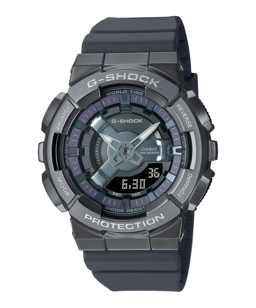  [Pin Miễn Phí Trọn Đời] GM-S110B-8ADR - Đồng hồ G-Shock Nam - Tem Vàng Chống Giả 