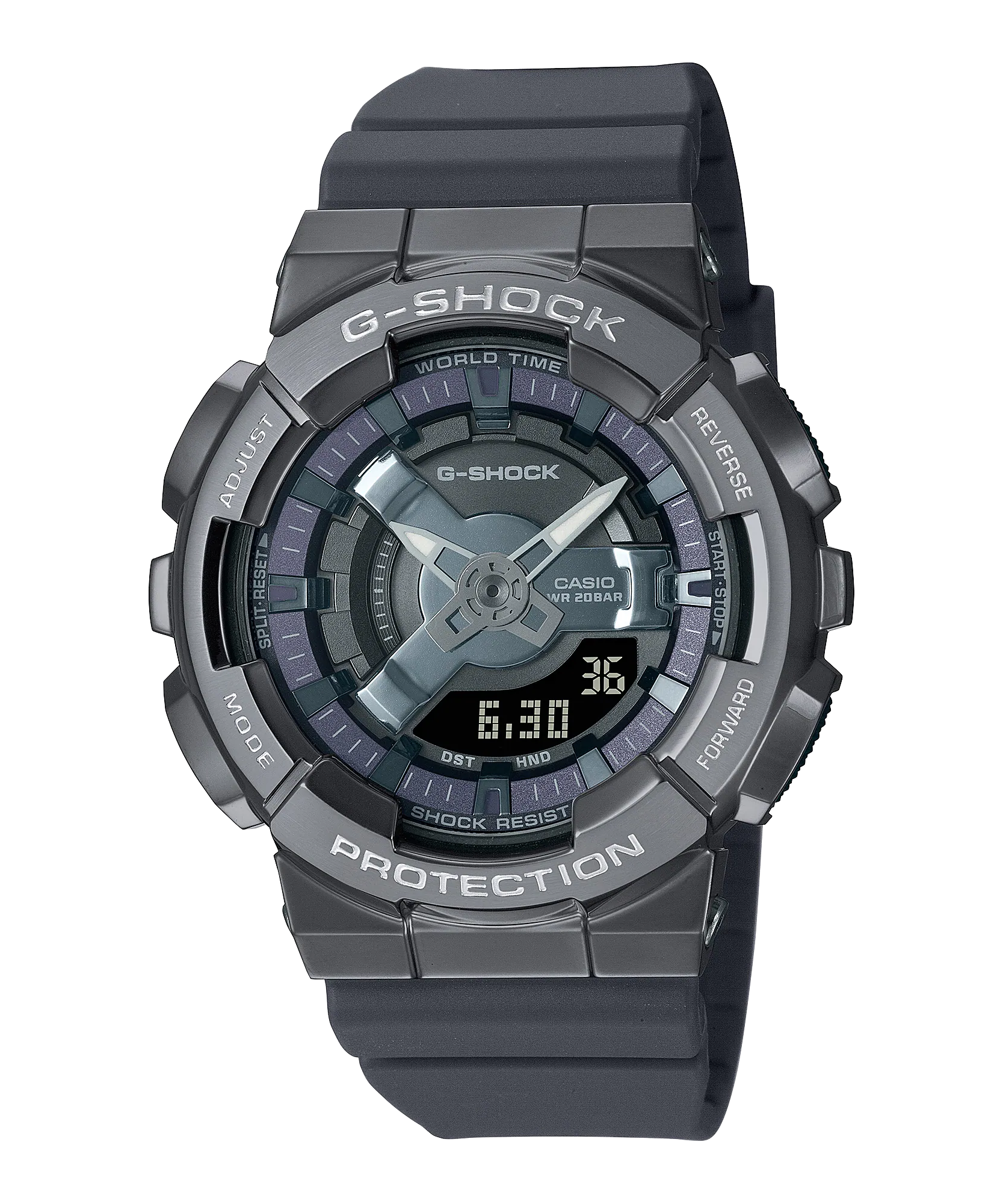  [Pin Miễn Phí Trọn Đời] GM-S110B-8ADR - Đồng hồ G-Shock Nam - Tem Vàng Chống Giả 
