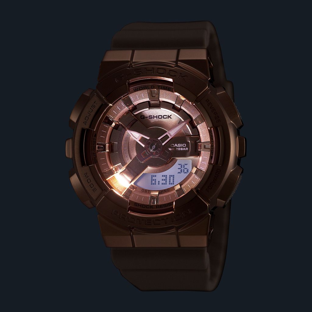  [LIMITED] Casio G-Shock GM-S110PG-4A - Uy tín từ 2009, Tem vàng chống giả, Bảo hành 5 năm, Pin miễn phí trọn đời 