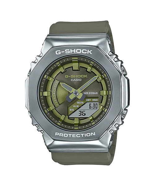  [Pin Miễn Phí Trọn Đời] GM-S2100-3A - Đồng hồ G-Shock Nam - Tem Vàng Chống Giả 