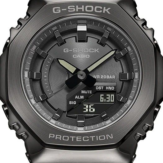  [Pin Miễn Phí Trọn Đời] GM-S2100B-8A - Đồng hồ G-Shock Nam - Tem Vàng Chống Giả 