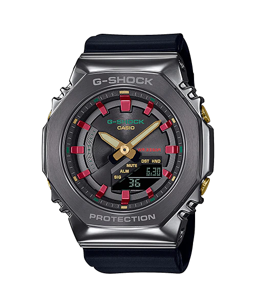  Casio G-Shock GM-S2100CH-1A - Uy tín từ 2009, Tem vàng chống giả, Bảo hành 5 năm, Pin miễn phí trọn đời 