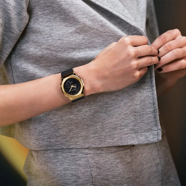  Casio G-Shock GM-S2100GB-1A - Uy tín từ 2009, Tem vàng chống giả, Bảo hành 5 năm, Pin miễn phí trọn đời 