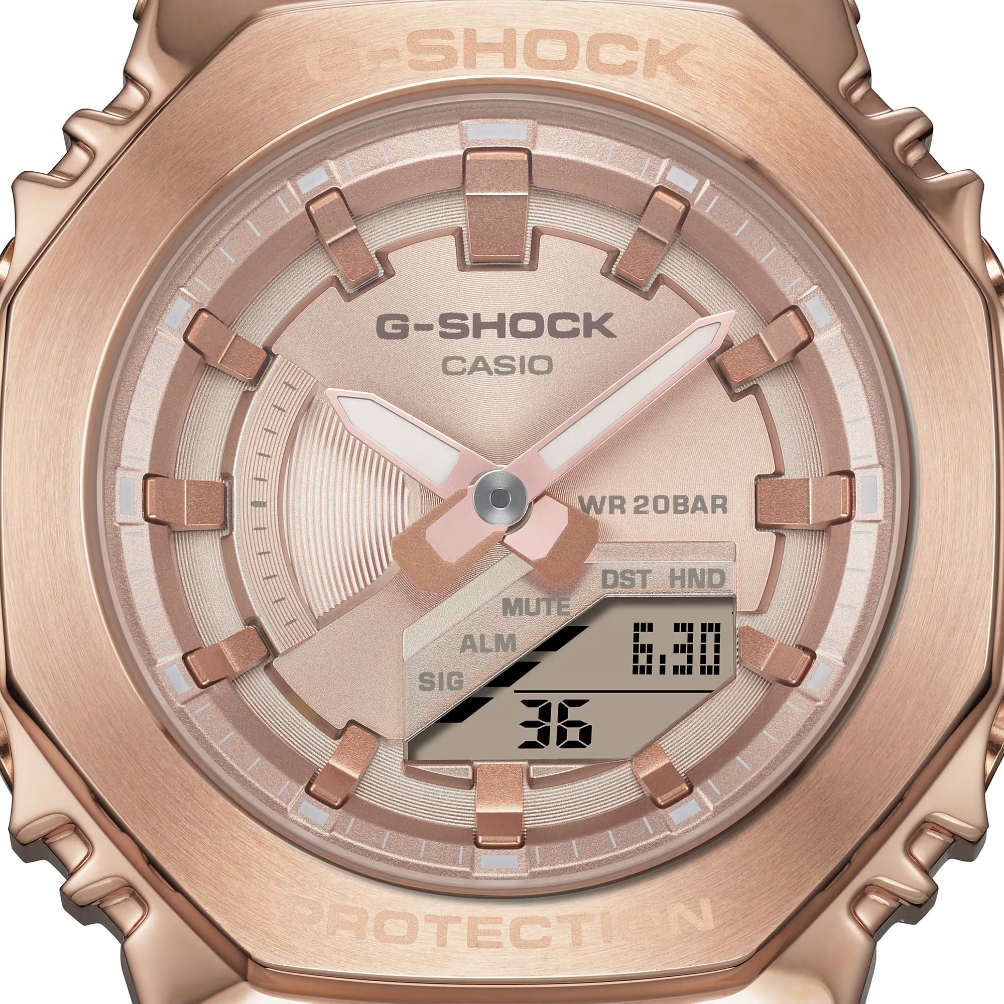  [Uy Tín Từ 2009] GM-S2100PG-4A - Đồng hồ G-Shock Nữ - Tem Vàng Chống Giả 