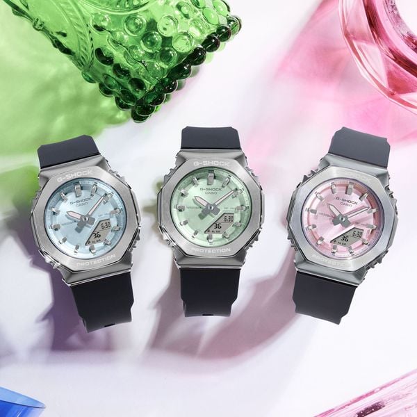  [LIMITED] Casio G-Shock GM-S2110-2ADR - Uy tín từ 2009, Tem vàng chống giả, Bảo hành 5 năm, Pin miễn phí trọn đời 
