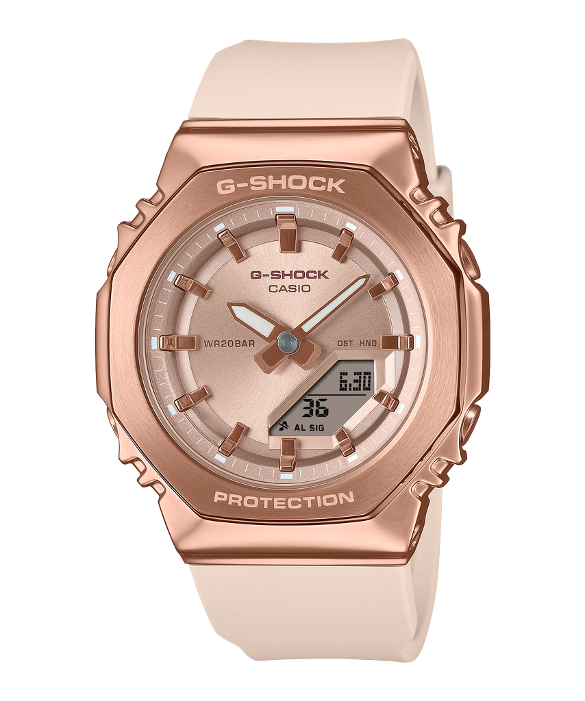 [LIMITED] Casio G-Shock GM-S2110PG-4A - Uy tín từ 2009, Tem vàng chống giả, Bảo hành 5 năm, Pin miễn phí trọn đời 