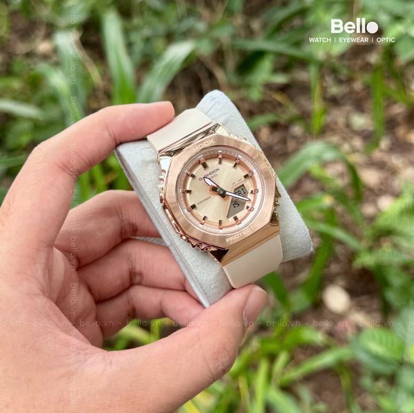  [LIMITED] Casio G-Shock GM-S2110PG-4A - Uy tín từ 2009, Tem vàng chống giả, Bảo hành 5 năm, Pin miễn phí trọn đời 