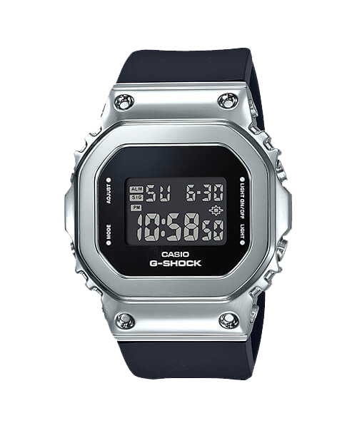  Casio G-Shock GM-S5600-1 - Uy tín từ 2009, Tem vàng chống giả, Bảo hành 5 năm, Pin miễn phí trọn đời 