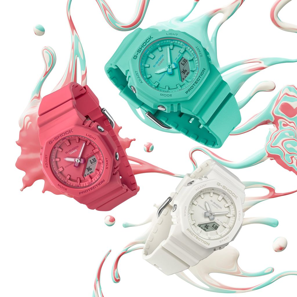  [LIMITED] Casio G-Shock GMA-P2100-7ADR - Uy tín từ 2009, Tem vàng chống giả, Bảo hành 5 năm, Pin miễn phí trọn đời 