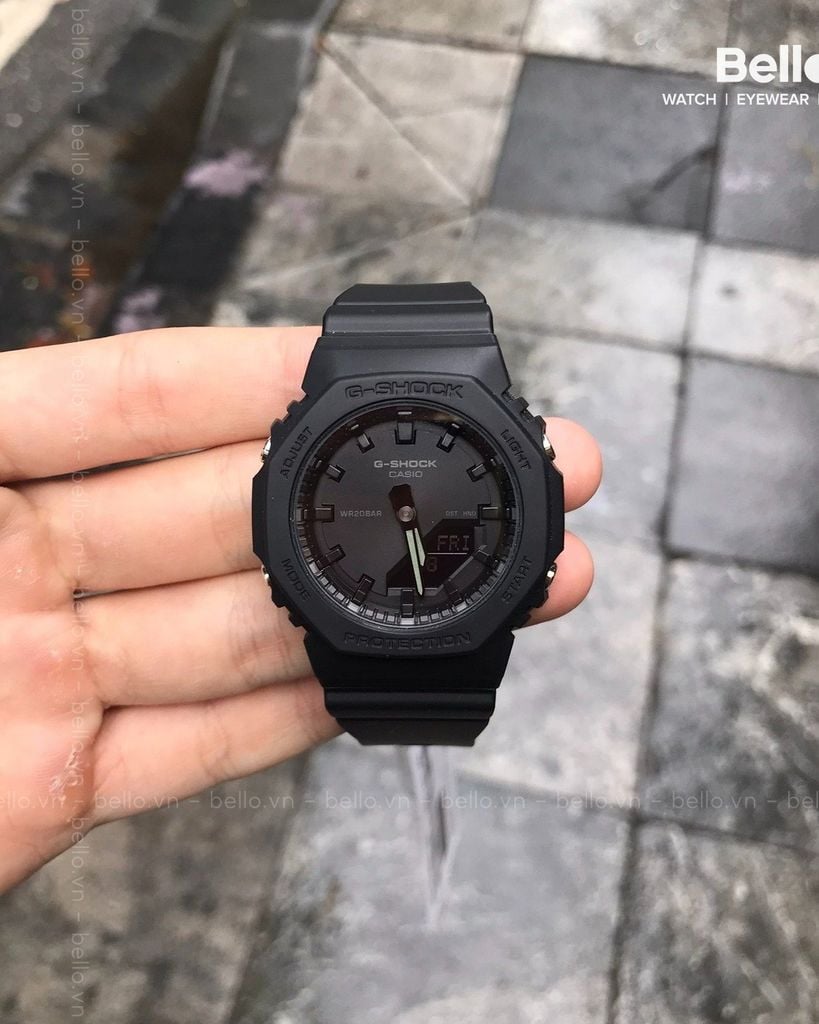  [LIMITED] Casio G-Shock GMA-P2100BB-1ADR - Uy tín từ 2009, Tem vàng chống giả, Bảo hành 5 năm, Pin miễn phí trọn đời 