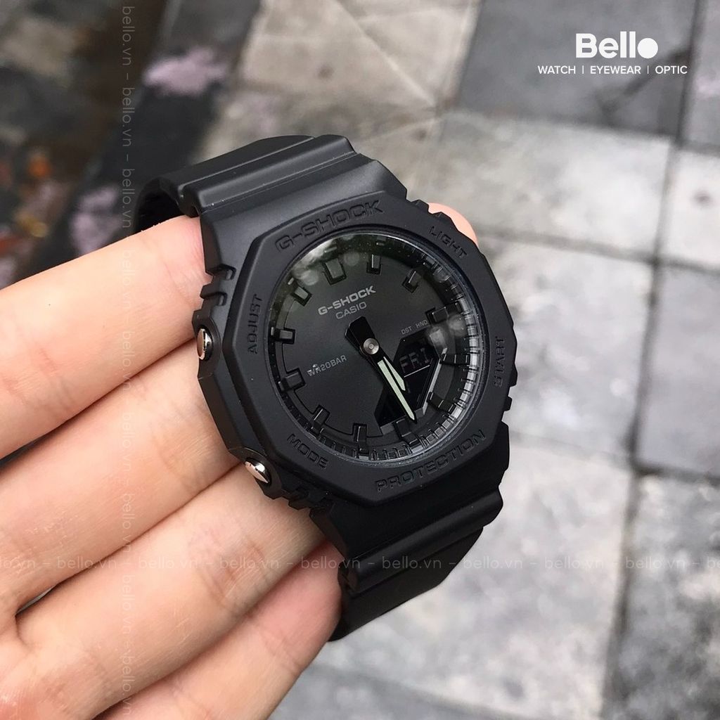  [LIMITED] Casio G-Shock GMA-P2100BB-1ADR - Uy tín từ 2009, Tem vàng chống giả, Bảo hành 5 năm, Pin miễn phí trọn đời 