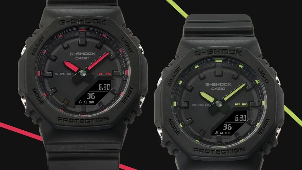  Casio G-Shock GMA-P2100SA-1A1 - Uy tín từ 2009, Tem vàng chống giả, Bảo hành 5 năm, Pin miễn phí trọn đời 