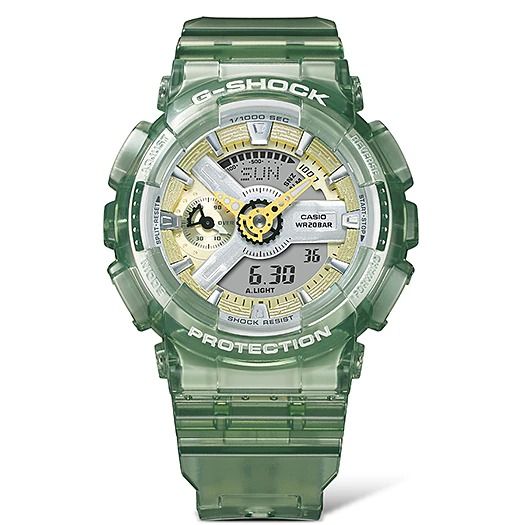  [Pin Miễn Phí Trọn Đời] GMA-S110GS-3ADR - Đồng hồ G-Shock Nữ - Tem Vàng Chống Giả 