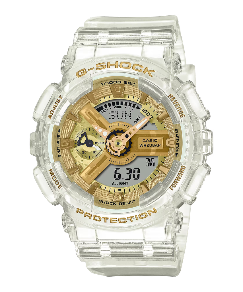  [Uy Tín Từ 2009] GMA-S110SG-7ADR - Đồng hồ G-Shock Nữ - Tem Vàng Chống Giả 