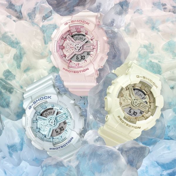  [LIMITED] Casio G-Shock GMA-S110ST-7A - Uy tín từ 2009, Tem vàng chống giả, Bảo hành 5 năm, Pin miễn phí trọn đời 