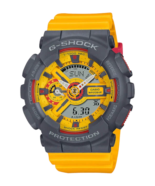  [Pin Miễn Phí Trọn Đời] GMA-S110Y-9ADR - Đồng hồ G-Shock Nữ - Tem Vàng Chống Giả 