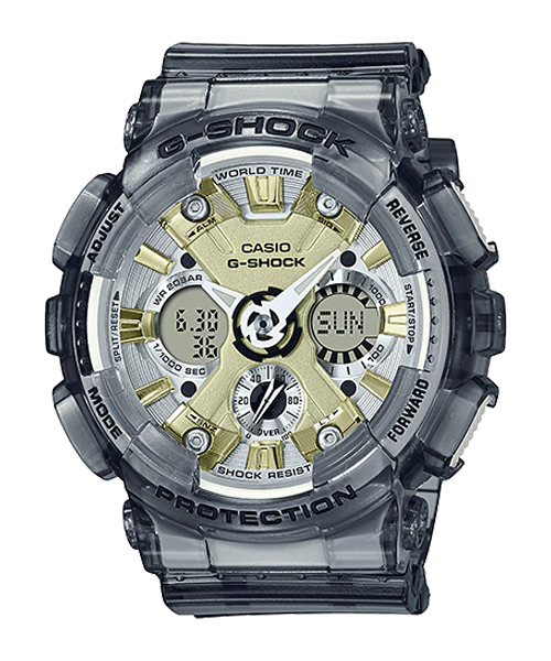  [Pin Miễn Phí Trọn Đời] GMA-S120GS-8ADR - Đồng hồ G-Shock Nữ - Tem Vàng Chống Giả 