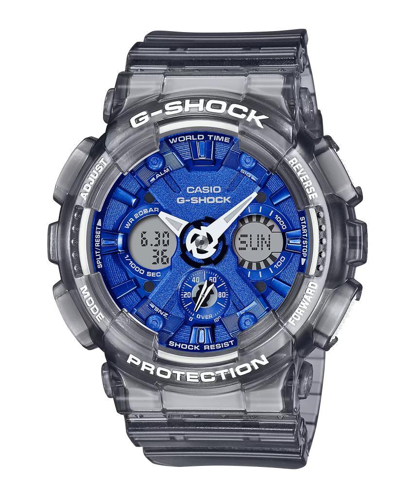  [Pin Miễn Phí Trọn Đời] GMA-S120TB-8ADR - Đồng hồ G-Shock Nữ - Tem Vàng Chống Giả 